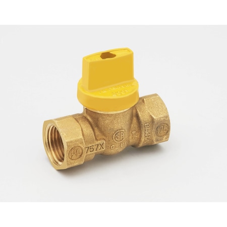 Gas Cock Tee Handle, Csa, 1/2