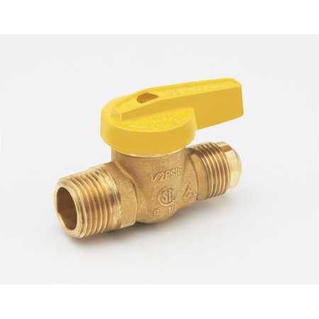 Gas Ball Valve, Csa, Flare x MIP, 1/2