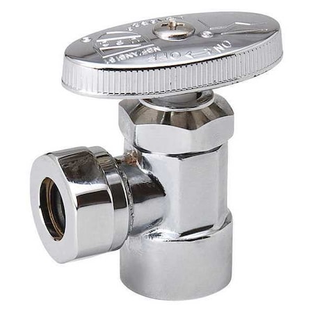 Angle Stop Valve 1/2 Fip x 7/16 Slip PK12 MPN:192-137HC