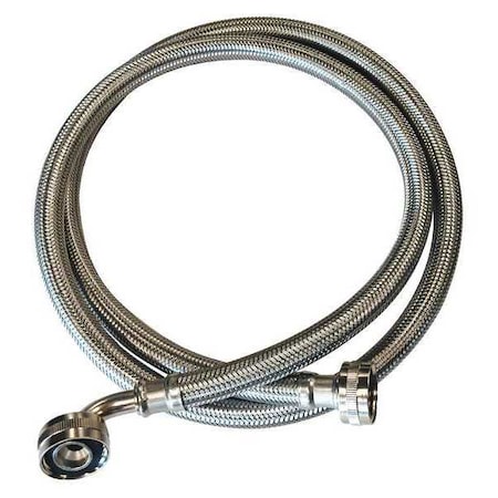Washing Mach Connector, Ss 3/4Ht x 3/4Ht x 60 PK6 MPN:496-212EL