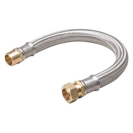 Water Htr Connector, 24, SS, 3/4