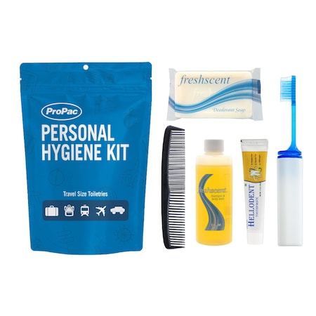 Personal Hygiene Kit, Plastic Bag, PK25 MPN:K3928