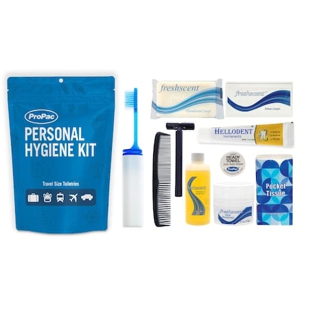 Personal Hygiene Kit, Plastic Bag, PK25 MPN:K3930