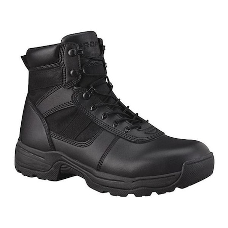 Series 100, Unisex Athletic High-Top Shoe, 8.5 W, 6 in Height, Black MPN:F45061T0018.5M