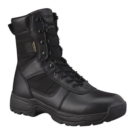 Series 100, Unisex Athletic High-Top Shoe, 7 W, 8 in Height, Black MPN:F45201T0017M