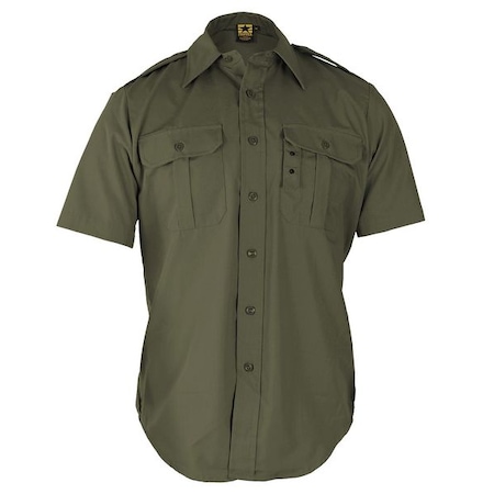 Tactical Shirt, Olive, Size S Reg MPN:F530138330S