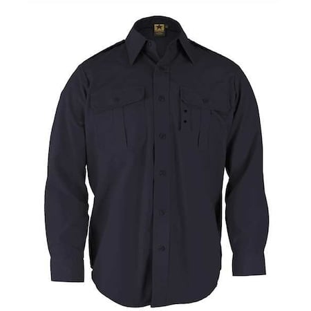 Tactical Shirt, Dark Navy, Size M Long MPN:F530238405M3