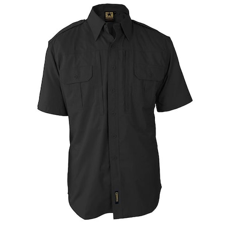 Tactical Shirt, Black, Size M Reg MPN:F531150001M