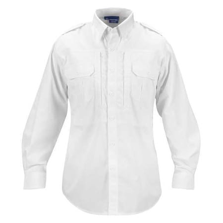 Tactical Shirt Long Sleeve, 3XL3, White MPN:F53121M1003XL3