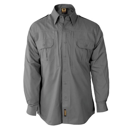 Tactical Shirt, Gray, Size S Long MPN:F531250020S3