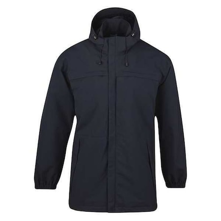 Jacket, 100% Nylon/100% Polyester, zipper, Navy, L/L MPN:F543675450L3