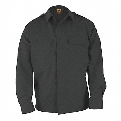 Short Sleeve Shirt Black S Long MPN:F545638001S3