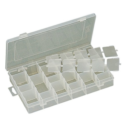 Plastic Box w/dividers 11 x 7 x 1.75 MPN:900-040
