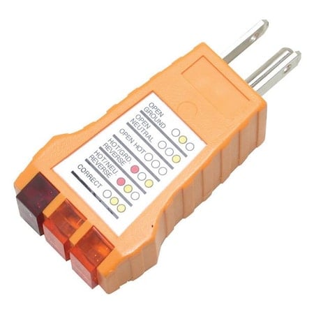Receptacle Tester, Standard Outlets MPN:400-029