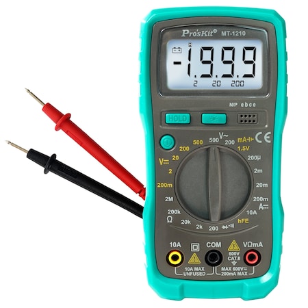 Multimeter, Digital MPN:MT-1210