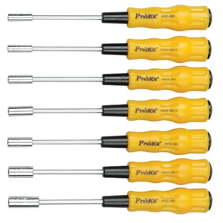 Hex Nut Driver Set, 7pcs MPN:1PK-9402