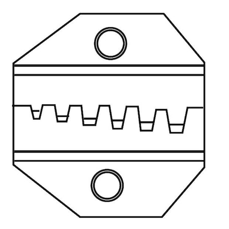 Die Set, Wire Ferrules 22-12 AWG MPN:300-097
