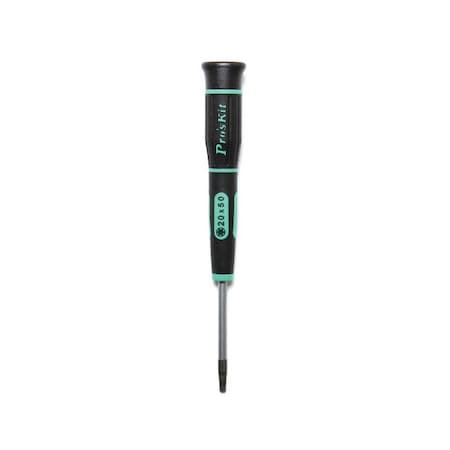 Screwdriver for Star Type w/Tamper Proof MPN:SD-081-T20