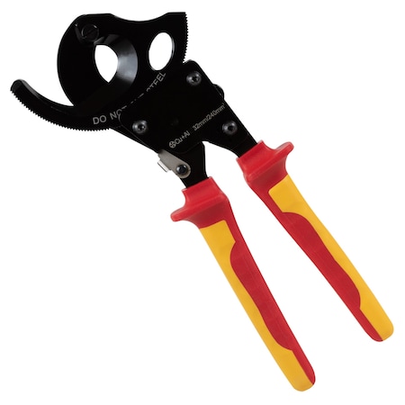 VDE 1000V Insulated Ratchet Cable Cutter MPN:SR-V537