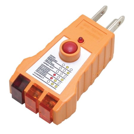 Receptacle Tester, GFCI Outlets MPN:400-030