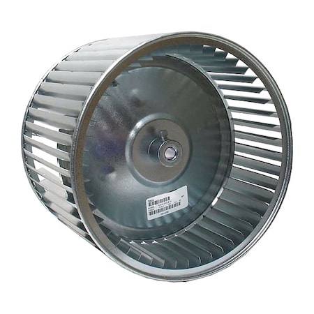 Blower Wheel, Aluminum/Steel, 1/2 in dia MPN:703023