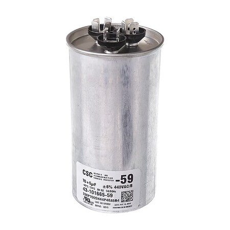 Motor Dual Run Capacitor, 440V AC MPN:43-101665-59