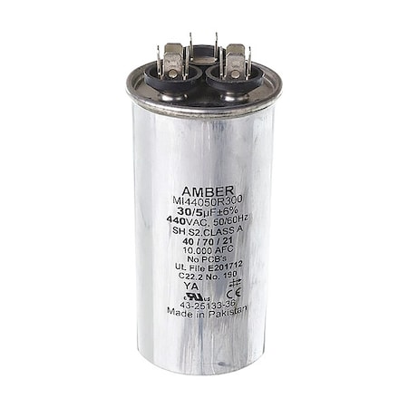Motor Dual Run Capacitor, 440V AC MPN:43-25133-36