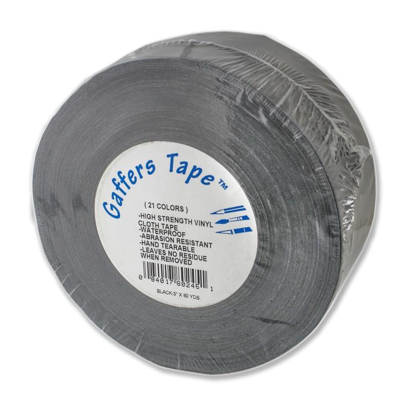 Pro Tapes Pro-Gaffer Tape, 3in x 60 Yd. MPN:PG3BLA
