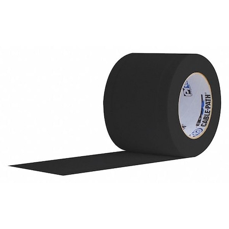 Gaffer's Tape, Black, 30 yd L, 6 in W MPN:Cable Path