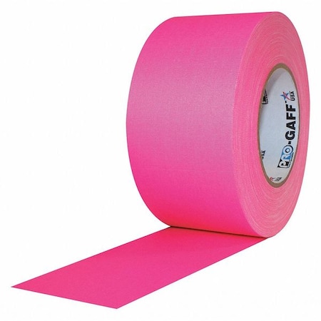 Matte Cloth Tape, 3x50yd., FL Pink Cloth MPN:PRO-GAFF