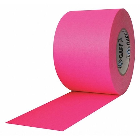 Matte Cloth Tape, 4x50yd., FL Pink Cloth MPN:PRO-GAFF