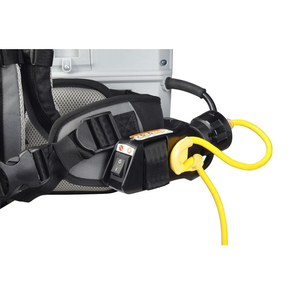 Portable & Backpack Vacuum Cleaners, Power Source: Electric , Filtration Type: HEPA , Vacuum Collection Type: Disposable Bag , Maximum Air Flow: 153CFM  MPN:107710