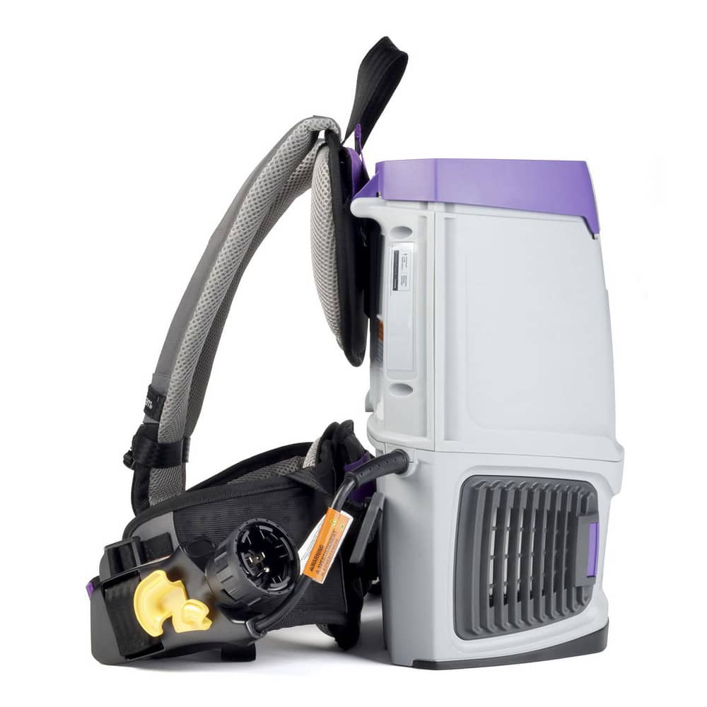 Portable & Backpack Vacuum Cleaners, Power Source: Electric , Filtration Type: HEPA , Vacuum Collection Type: Disposable Bag , Maximum Air Flow: 153CFM  MPN:107738