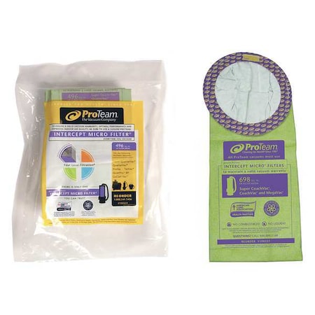 Vacuum Bag, Paper Bag, 10 PK MPN:100331