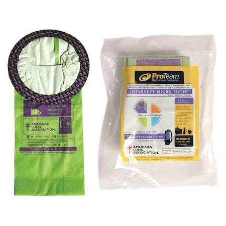 Vacuum Bag, Paper Bag, 10 PK MPN:100431