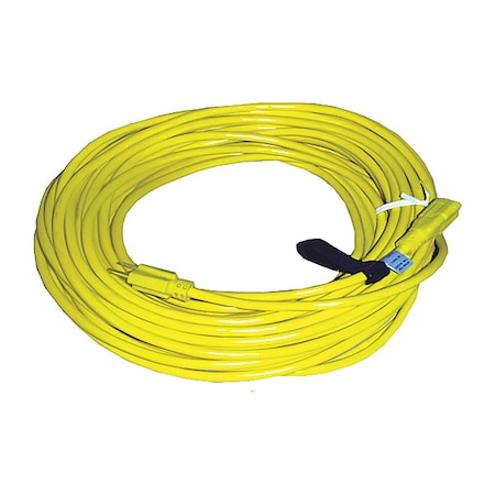 Extension Cord, 50 ft., 16 ga., Yellow MPN:101678