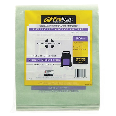 IMF Bag, Fits ProGuard 10 gal., PK3, 3 PK MPN:107181