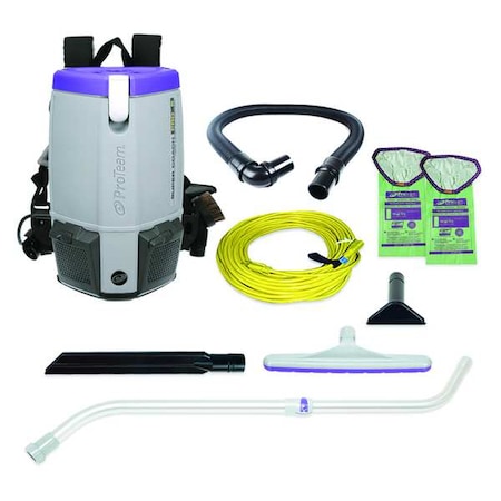 PROTEAM 6 qt. 120V, 1108W Backpack Vacuum Cleaner MPN:107310