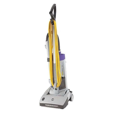 Upright Vacuum Cleaner, Gray, 17 lb MPN:107329