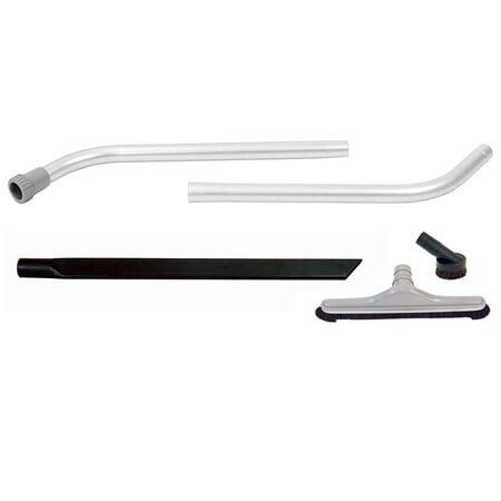 Hard Surface Nylon Brush w/ Two Piece Wand Tool Kit MPN:107336