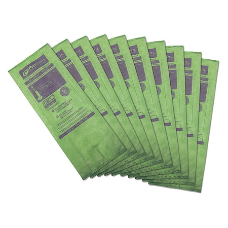 Vacuum Bag, 11 in H, Cloth, PK10 MPN:107502