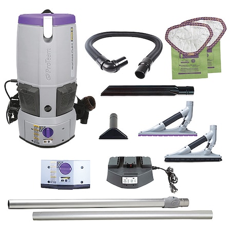 Cordless Vacuum Kit, Li-Ion, 10A Current, Voltage: 36 V MPN:107645