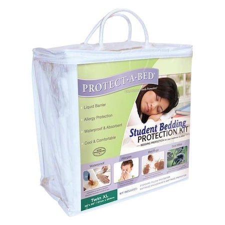 Student Bedding Protection Kit, Twin XL MPN:KSP02S09