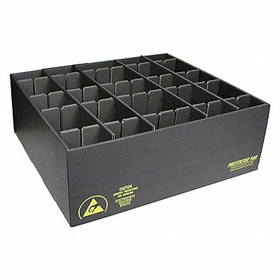 Divider Box Black Cardboard 18 MPN:38701