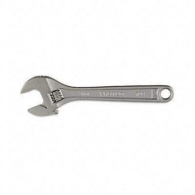 Adjustable Wrench Ergonomic Satin Chrome MPN:J708LA