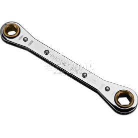 Proto J1195M-A Double Box Ratcheting Wrench 15 x 17mm - 12 Point J1195M-A