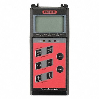 Electronic Torque Meter LCD 9V Battery MPN:J6360B