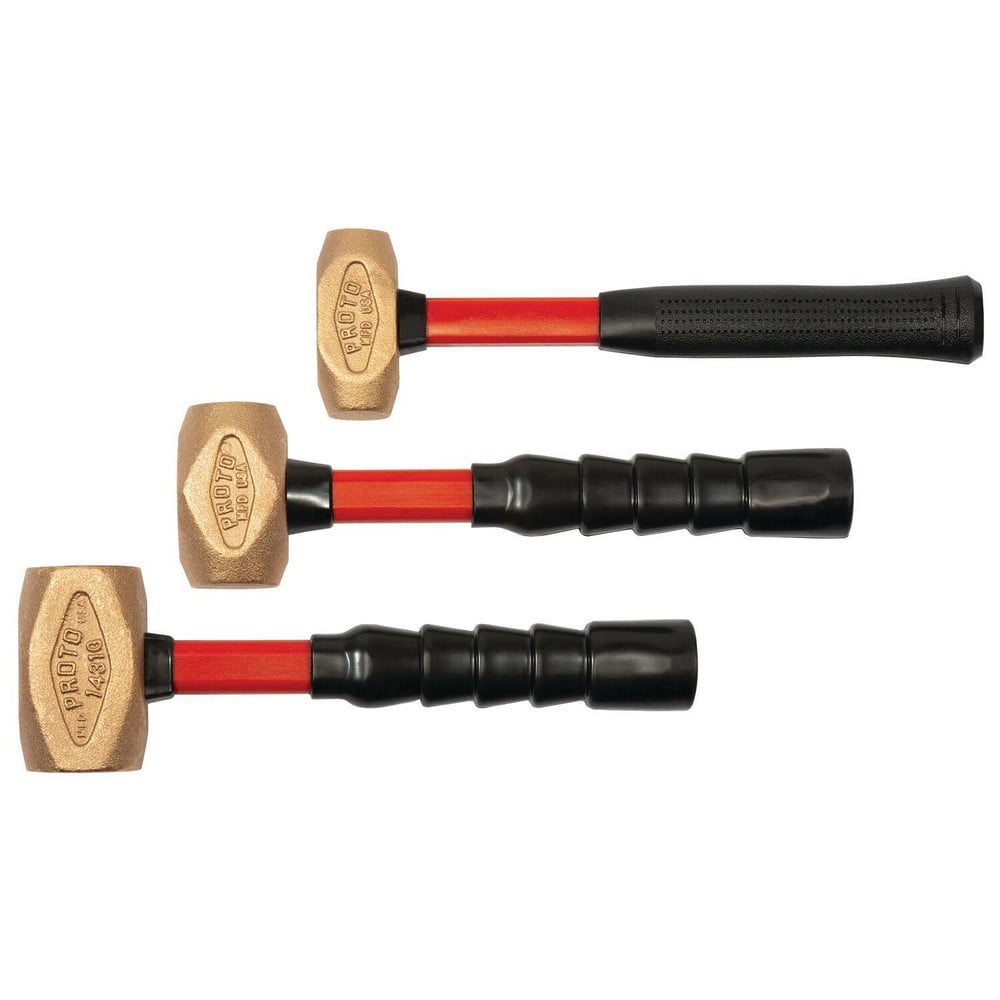 Hammer & Mallet Sets, Type: Hammer, Set Type: Hammer, Number of Pieces: 3.000, Head Weight (Oz): 0, Head Weight (Lb): 3, 4, 1.5, Overall Length: 14.00 MPN:J14300S