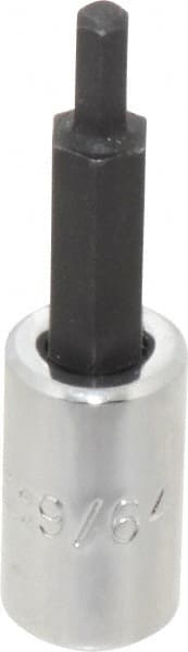 Hand Hex Bit Socket: 1/4
