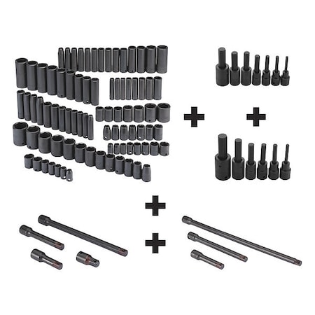 Master Tool Set, General Purpose, 106 pcs. MPN:100G53